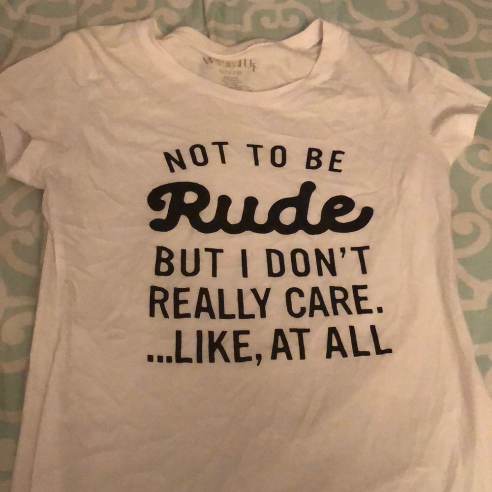I don’t care shirt IDC
